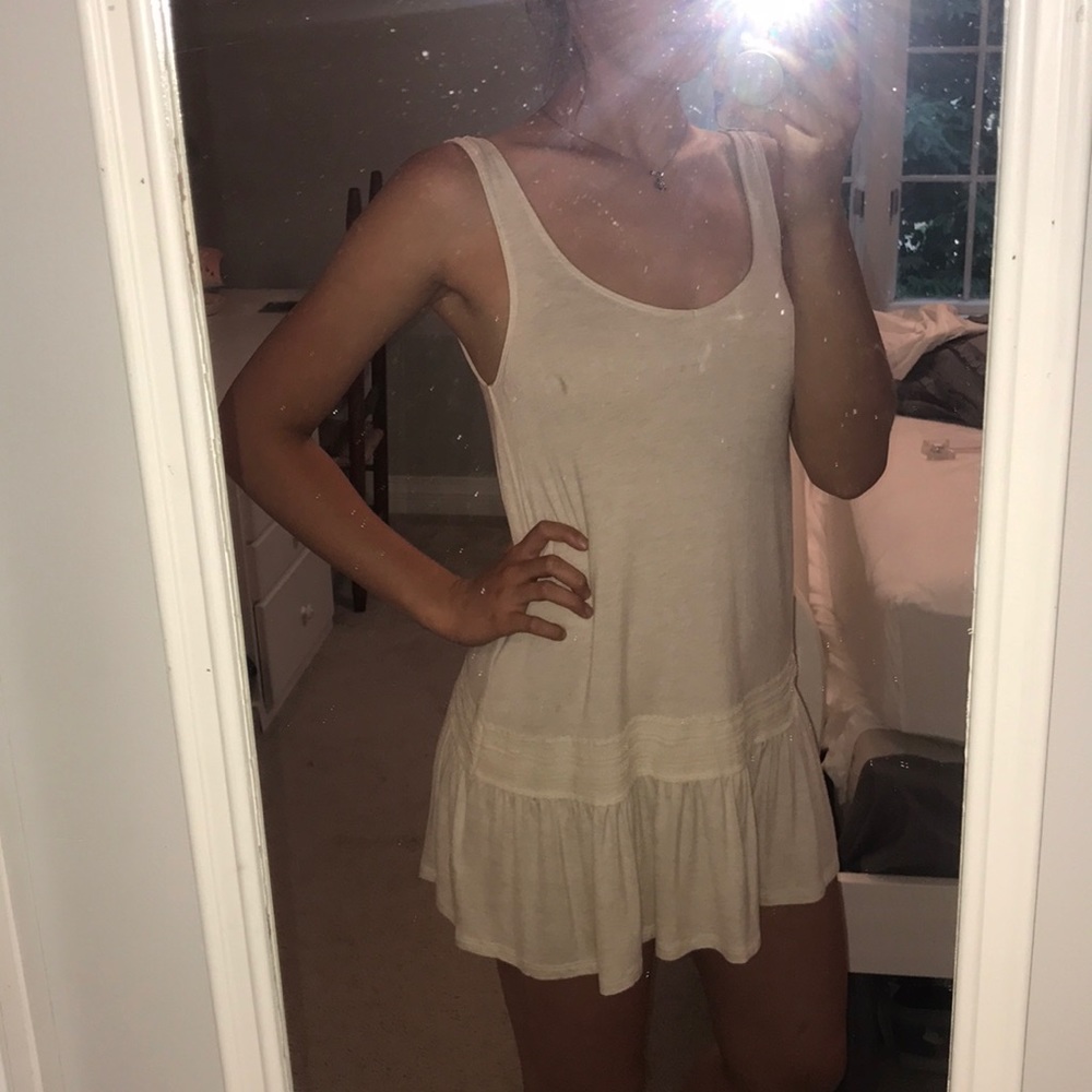 Aerie soft and sexy cream colored short dress